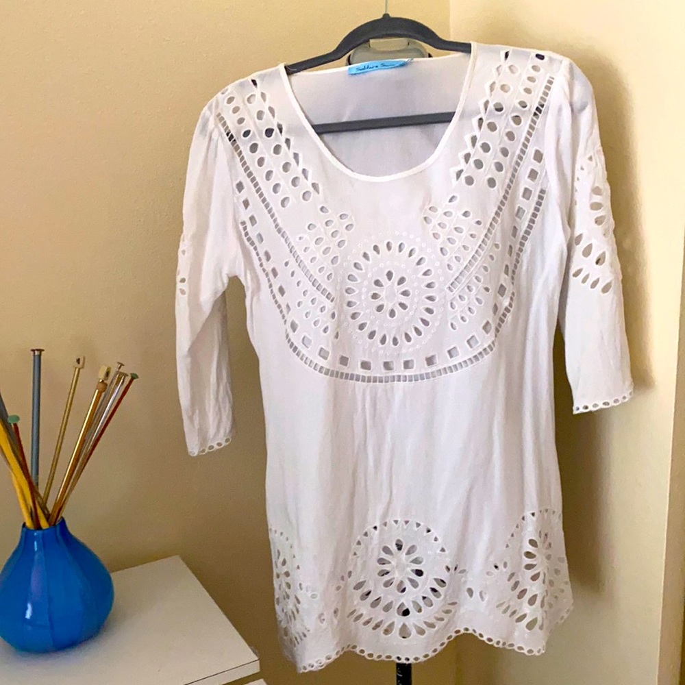 Soliteire swim cover up